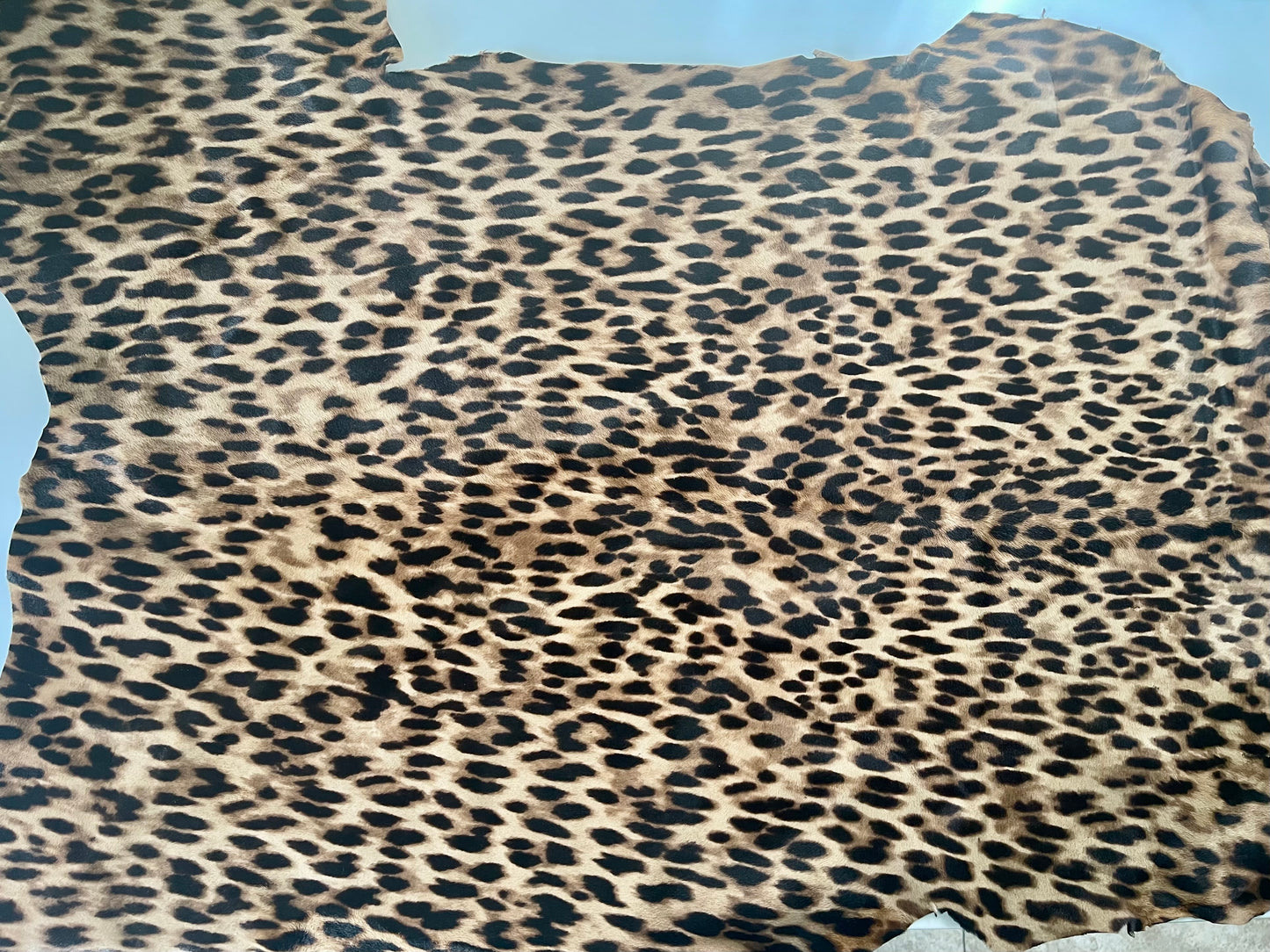 Leopard Hair-On Leather