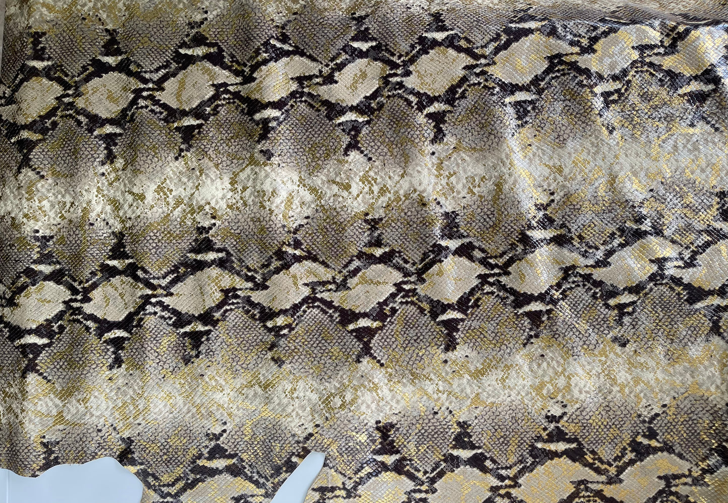 Glimmery Slither Leather