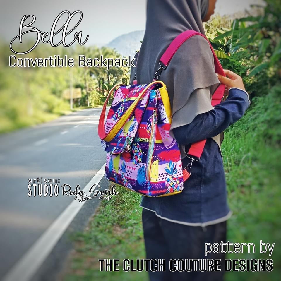 Bella Convertible Backpack – The Clutch Couture Designs