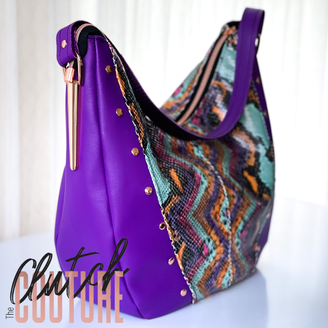 Purple Splendor Boho Bag