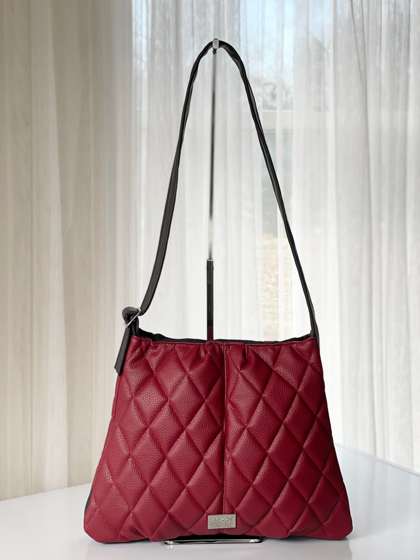 Basic Betty (Red Quilted)